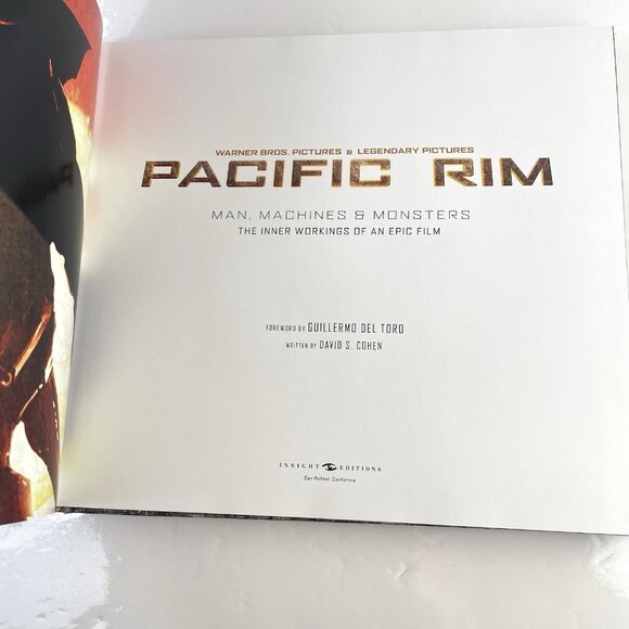 Pacific Rim - Man, Machines & Monsters hardcover book No Slipcover - Picture 2 of 11